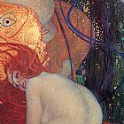 Gustav Klimt Goldfish (detail)